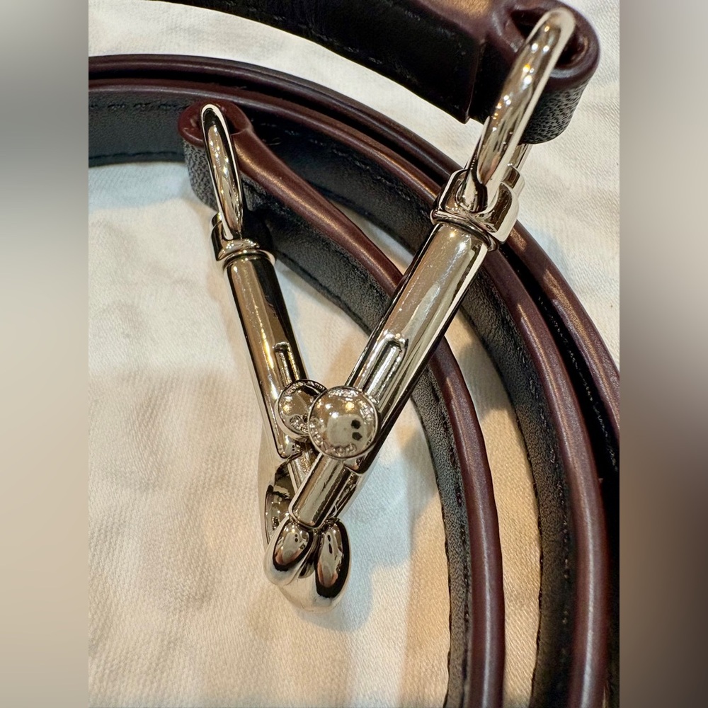 COACH Small Kelsey Satchel Signature Canvas Detachable Crossbody Strap GUC π©Άπ€©π€ - Picture 6 of 14